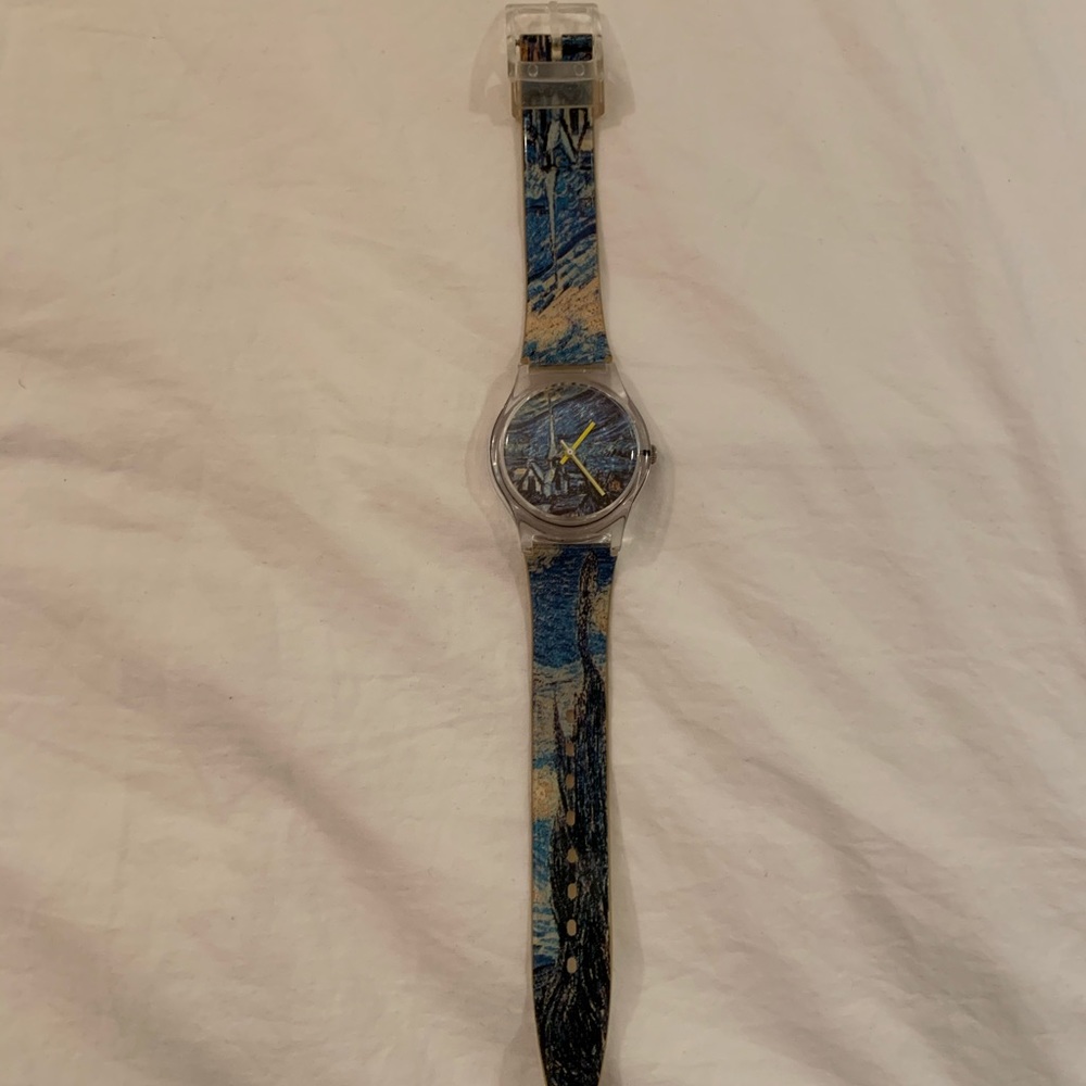 Starry Night-inspired watch